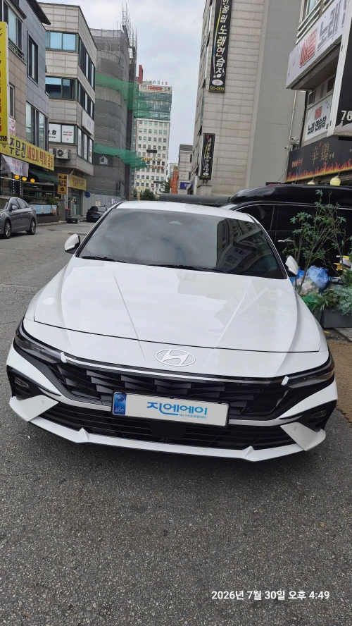 현대더 뉴 아반떼2026년형가솔린 1.6모던